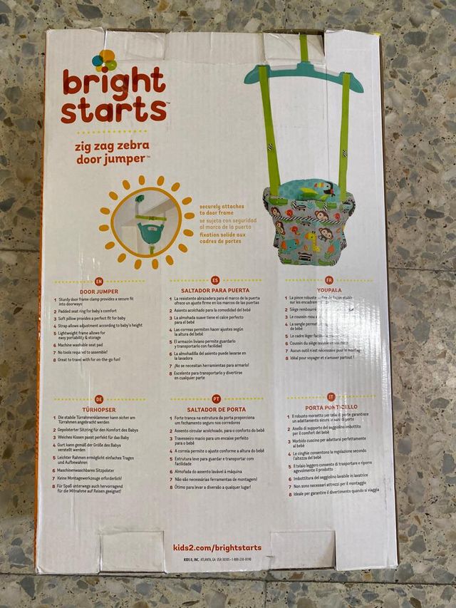Saltador de puerta para bebés