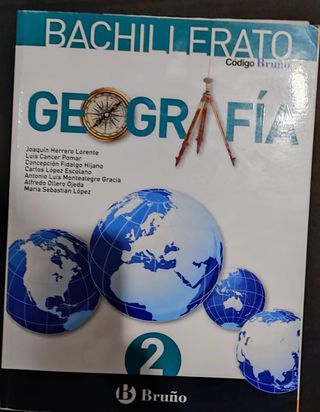 libro de geografía