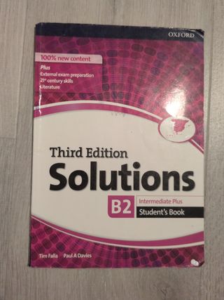 Libro Oxford third edition solution