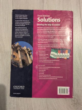 Libro Oxford third edition solution
