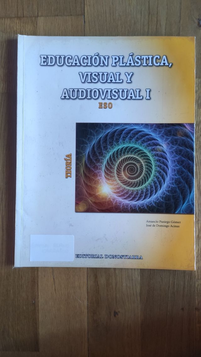 Libro de Plástica, Visual y Audiovisual 1ESO