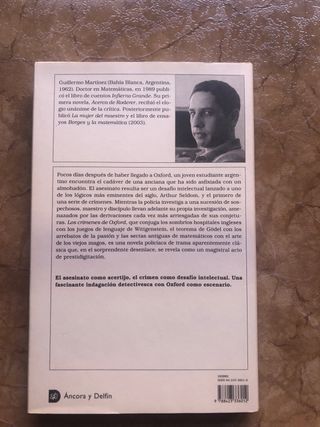 Los crimenes de Oxford.Guillermo Martinez