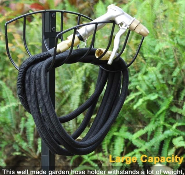 Soporte de manguera de jardín