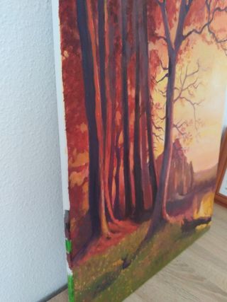 Cuadro paisaje al oleo