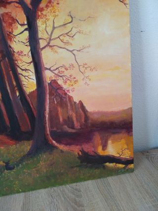 Cuadro paisaje al oleo
