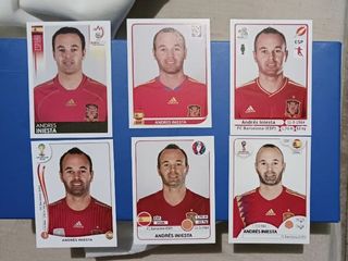 LOTE COMPLETO INIESTA (2003/2018) - PANINI