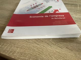 Economia de l'empresa 2n Batxillerat