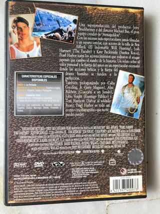 DVD Pack: Pearl Harbor y Piratas del Caribe