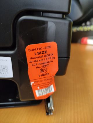 DUAL FIX i size Silla para coche ROMER BRITAX