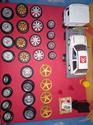 necesitas llantas para tu maqueta en miniatura