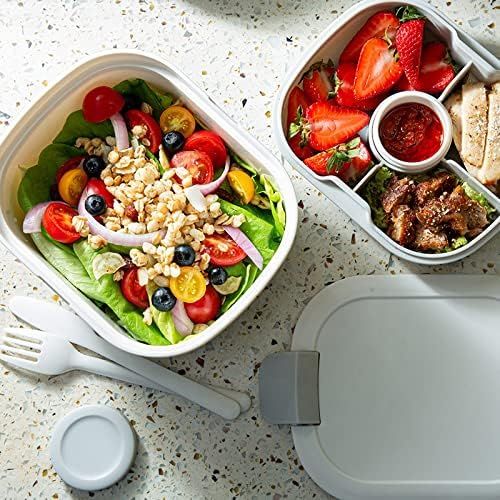 LANCHEIRA COM COMPARTIMENTOS DIVIDIDOS NOVOS