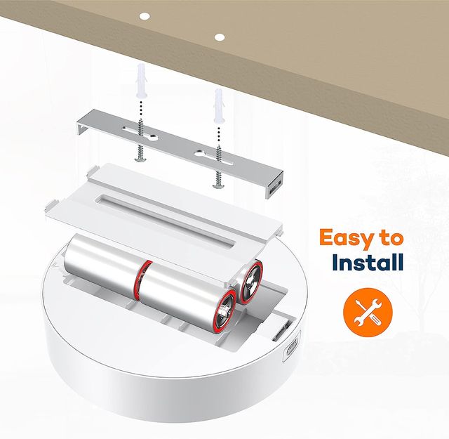 Luz de teto LED 18cm Sensor de Movimento NOVO