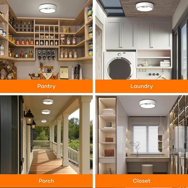 Luz de teto LED 18cm Sensor de Movimento NOVO