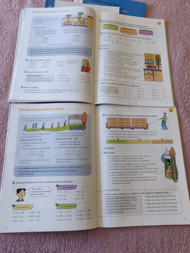 Libri di matematica in quarta elementare