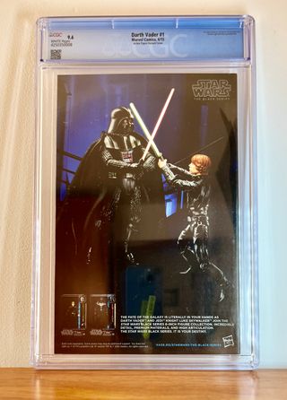 💎 Comic Star Wars Darth Vader #1 👉 CGC 9.6