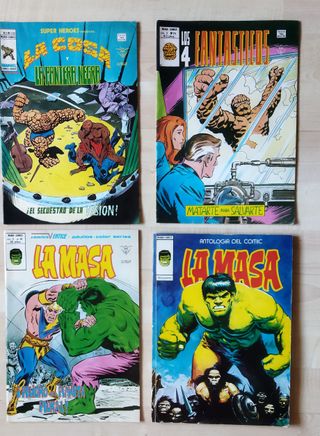 Comics La masa, Thor, Los vengadores