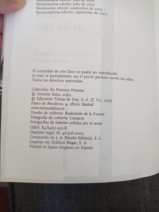 "Diario de un Skin" de A. Salas