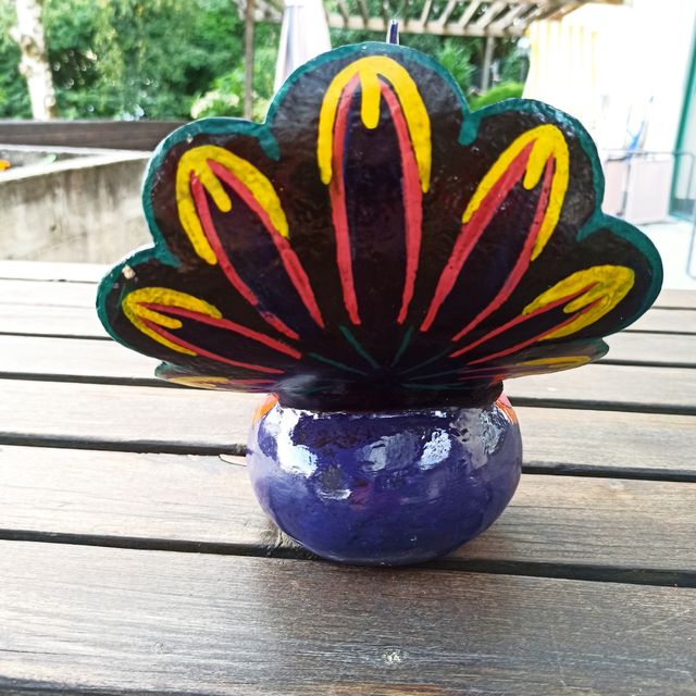 Soprammobile etnico vintage