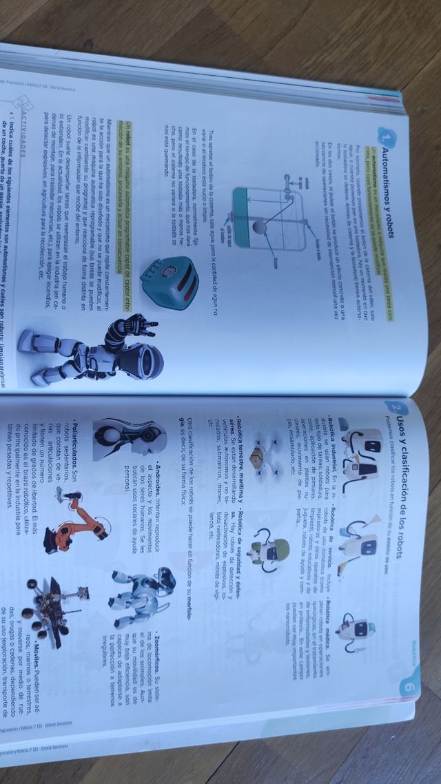 Libro de Tecnología, Programación y Robótica 2ESO