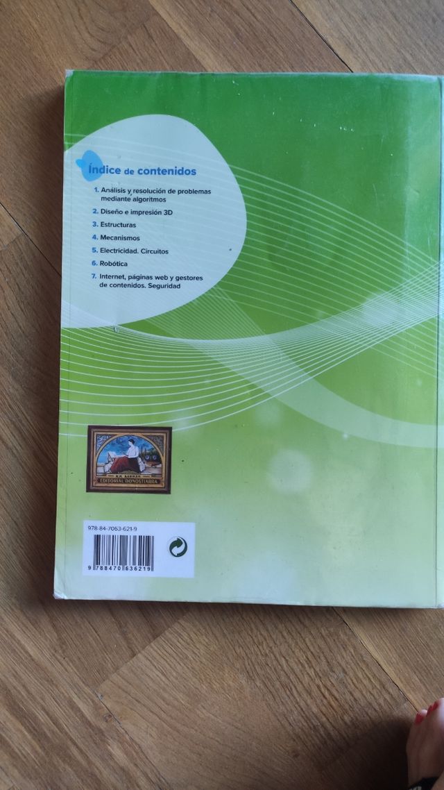 Libro de Tecnología, Programación y Robótica 2ESO