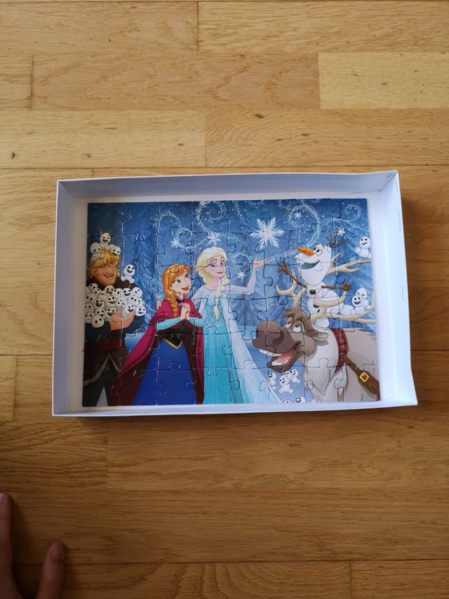 Puzle Frozen 48 piezas (2 puzles)