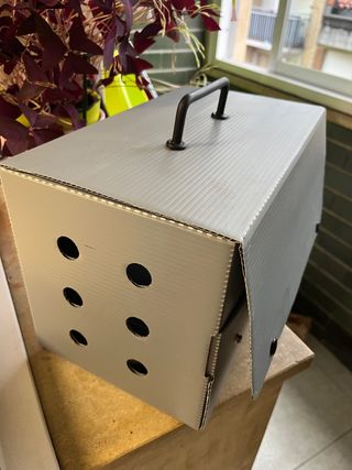 Transportín sencillo para gatos / animal pequeño