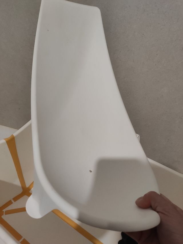 Bañera plegable de bebé con asiento