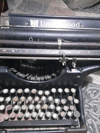 maquina de escribir underwood