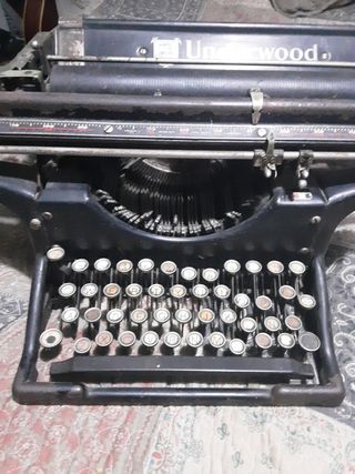 maquina de escribir underwood
