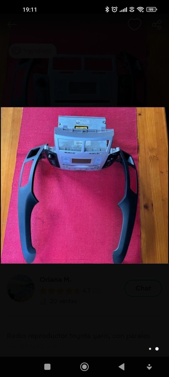 Lettore originale Toyota Yaris