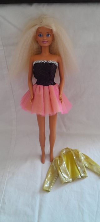 Vestido disco pop Barbie