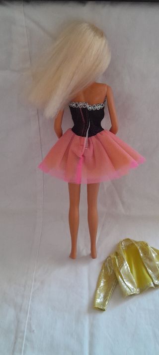 Vestido disco pop Barbie