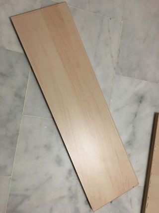 Piezas sobrantes y recortes cocina
