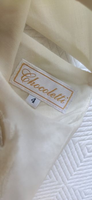 Vestido de ceremonia bebe