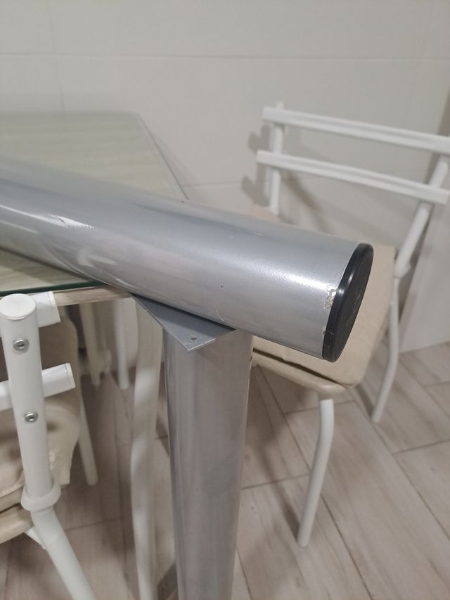 Patas aluminio para montar mesas,escritorios.