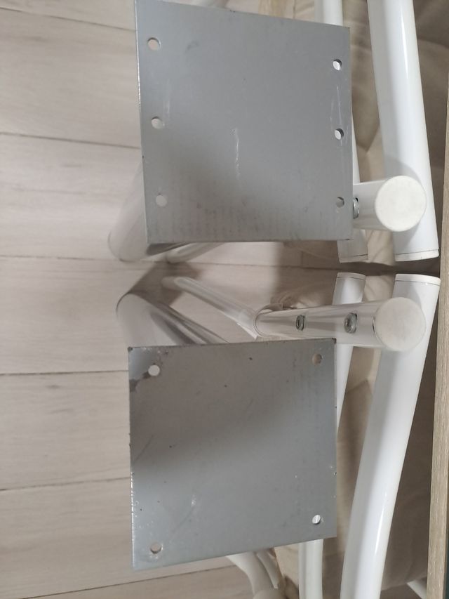 Patas aluminio para montar mesas,escritorios.