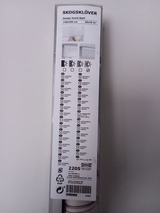 store enrollable blanco 140*195