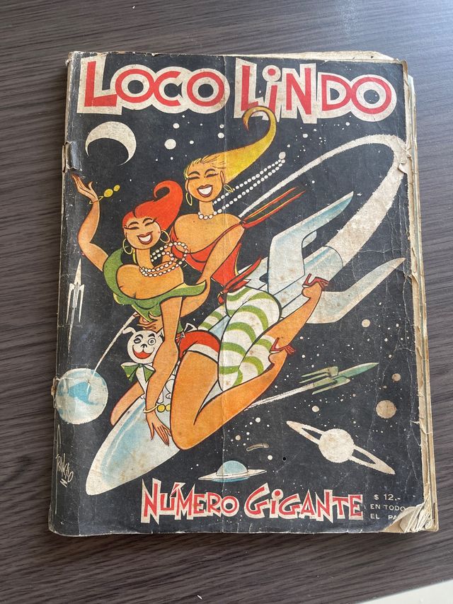 Antigua revista Loco Lindo Número Gigante 1958