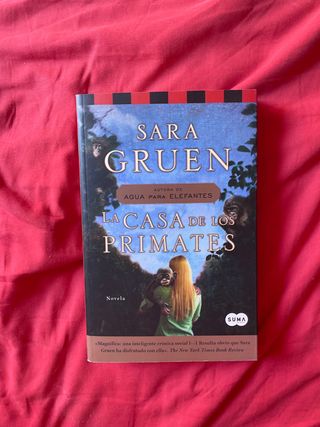 libro: La casa de los primates, de Sara Gruen