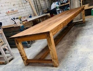 Mesa madera rústica todas medidas 