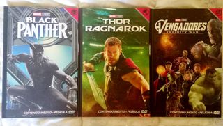 3 DVDs Avengers
