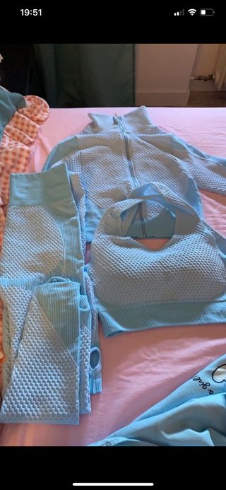 Conjunto ropa gym mujer