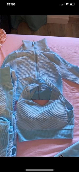 Conjunto ropa gym mujer