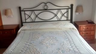 Cabecero forja 160 x 190 y somiers 80 x 190