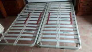Cabecero forja 160 x 190 y somiers 80 x 190