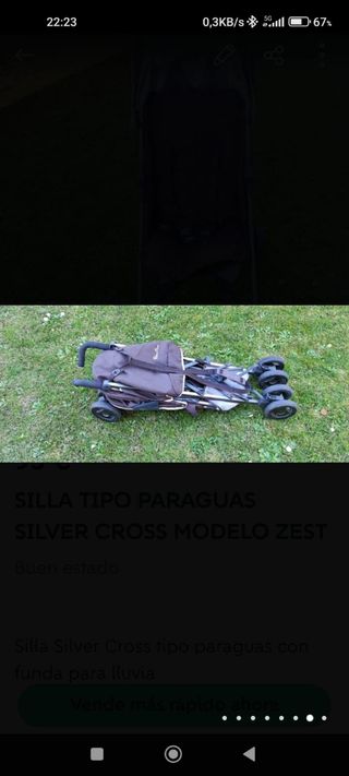 Silla paseo tipo paraguas SilverCross