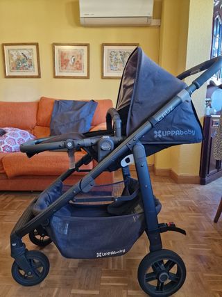 Trío carro bebé UPPAbaby CRUZ con accesorios