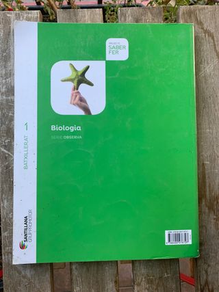 Biologia 1r Bachillerato.isbn 9788490476727