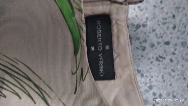 Vestido flores Roberto Verino