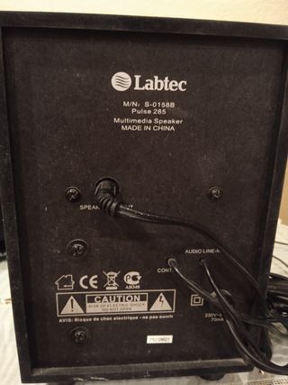 Altavoces Labtec